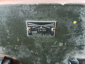 Vojenský kufřík ruské výroby na baterie - 3