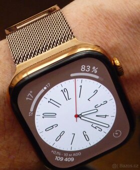 Apple Watch Series 10 46mm zlatý titan + milánský tah | TOP - 3
