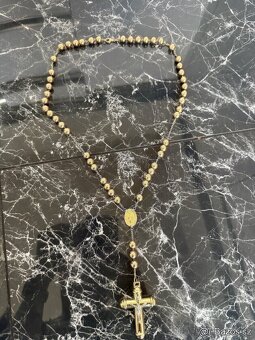 Zlaty ruzenec 585 - 47,9 gramov - 3