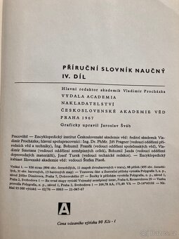 Příruční slovník naučný (PSN) - 4 svazky - 3