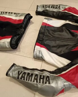 Yamaha-Pánská Dámská kožená moto kombinéza, dvoudílná - 3