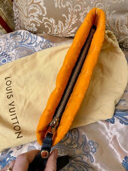 Neoprene scuba monogram clutch orange Louis Vuitton - 3