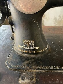 Šicí stroj Kayser - 3