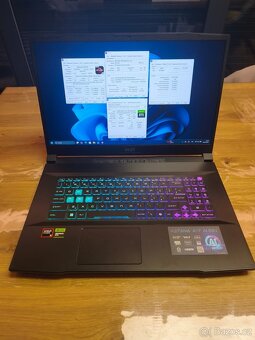 MSI KATANA A17 AI B8VG RTX 4070 (záruka) - 3