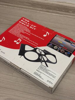 USB Roll-Up Drum Kit – elektronické bicí - 3