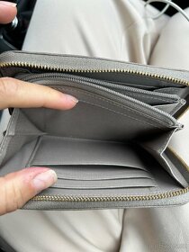 Furla peněženka šedá na zip - 3