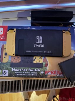 Nintendo Switch 1 Pikachu edice Lets’ Go - 3