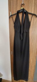 Dlouhé černé šaty - 3