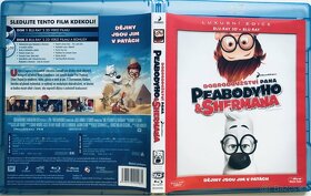Blu-Ray 2D + 3D - Dobrodružství pana Peabodyho & Shermana - 3