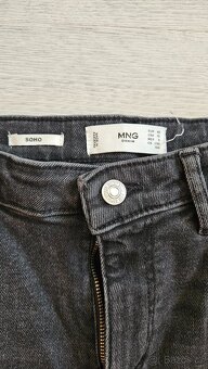 Černé džíny MANGO 42/10/L-XL - 3