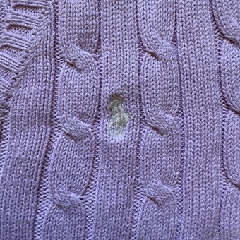 Ralph Lauren Polo růžový svetr - 3