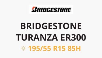 Letní pneumatika Bridgestone 195/55 R15 – nová - 3