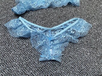 Krajkový set dámského sexy spodního prádla vel. XL - 3