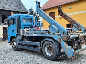 ramenový kontejner MAN TGA 430 euro 4 ,610 tkm,manuál - 3