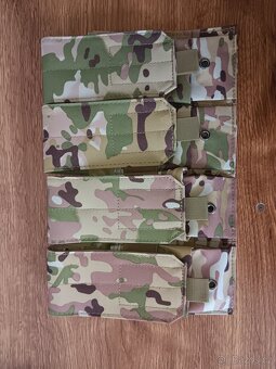 Molle Sumka na 4 zásobníky AR15/M4 - 3