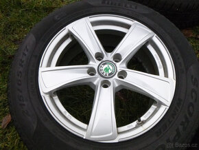 4x alu (5x112) zimní pneu 215/65 r17 (6-7 mm) - 3