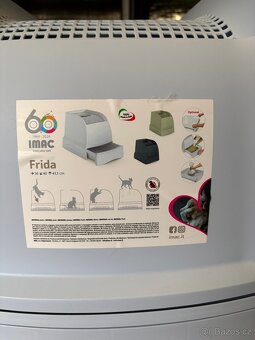 Plastová toaleta pro kočky IMAC Frida – téměř nová - 3
