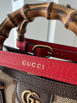 ORIGINÁLNÍ GUCCI DIANA MINI NÁKUPNÍ KABELKA JUMBO GG, NOVÁ S - 3