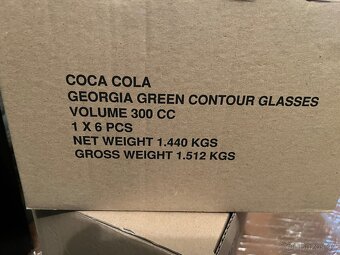 Coca cola sklenice 6 ks nové - 3