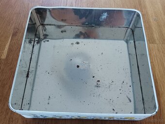 PLECHOVÁ KRABIČKA MASSILLY HB HENRIOT QUIMPER FRANCIE - 3