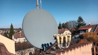 Satelitní komplet - 4 LNB, 4 přijímače - 3