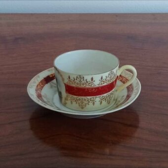 STAROŽITNÝ MALOVANÝ HRNEČEK - STUTTGART - 3