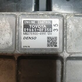 Ridici jednotka TOYOTA VERSO 2.0 D4D 89661-0F350 - 3