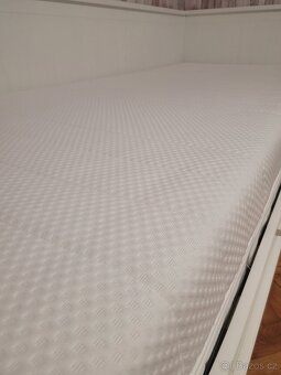 Rozkládací postel HEMNES s matrací AKREHAMN zn. IKEA - 3