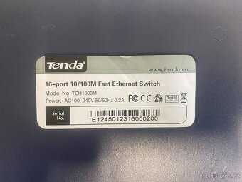 Rack-mount switch TENDA TEH1600M - 3