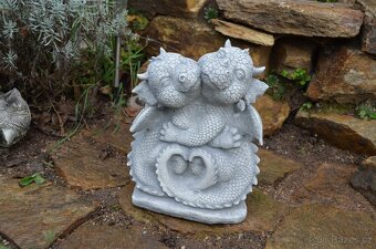 Zahradní dekorace- Dva dráčci - 3