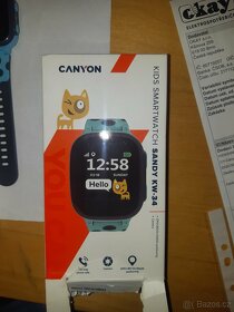 Chytré hodinky Canyon Sandy KW-34 - dětské (CNE-KW34BL) modr - 3