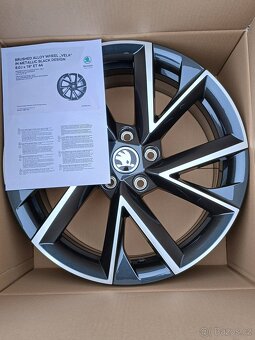 Nová orig alu kola Škoda Vela Superb 3, 8J 18" ET44 - 3