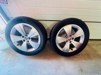Letní sada Škoda Superb 3, alu Triton 5x112 17” - 3
