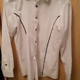 Prodám Slim fit zánovní košile, nemusí se žehlit, vel. M. Ce - 3