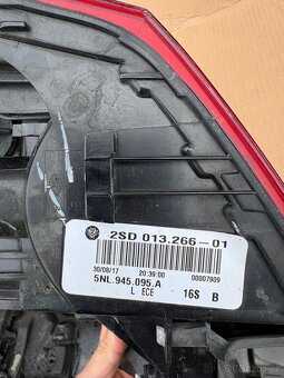 VW Tiguan,levé zadní světlo,2SD013266-01 - 3