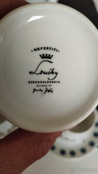 Porcelánový servis Loučky. - 3