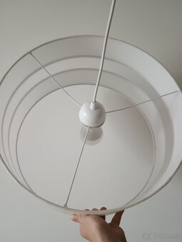 Lustr na lanku CORAL 1xE27/60W/230V bílá - 3