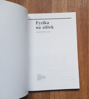 Prodám učebnici Fyzika na zitřek - 3
