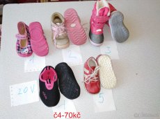 dětské boty vel 18-25; jarní, letní, podzimní,zimní; papučky - 3
