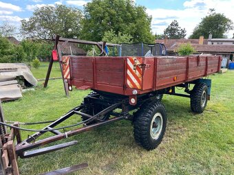 Prodám vlečku za traktor 5t BSS P53 S - 3