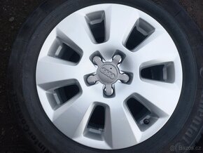 Prodám sadu Orig ALU kol Audi 225/60R16 zimní - 3