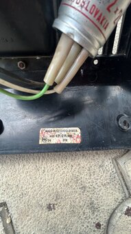 Středový panel palubní desky škoda 120 - 3