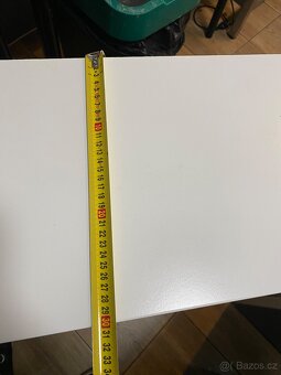 Skříňka s dveřmi, bílá, 50x30x80 cm - 3