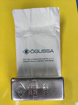 Investiční stříbro.  1 kg - 3