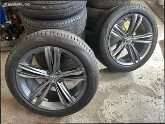 Alu kola VW Tiguan II, letní 19"+ samozalepovací pneu - 3