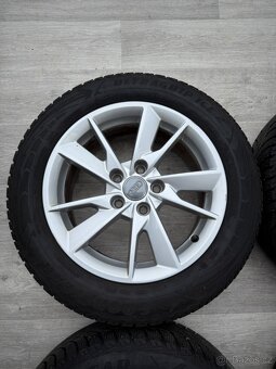R16 ORIG.ZIMNÍ ALU KOLA AUDI A4 B9 5x112 205/60/16 - 3