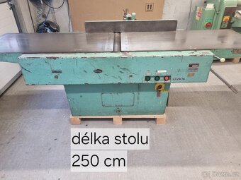 Srovnávací fréza srovnávačka 630mm - 3