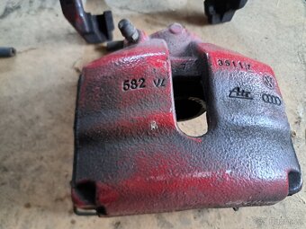 Přední brzdové třmeny a držáky 312 + 288 mm Octavia 2, Toura - 3