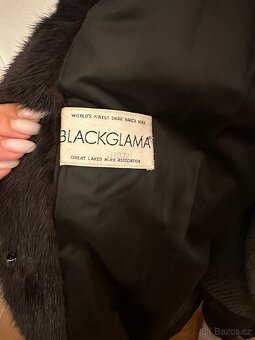 Norkový kožich Blacklama - 3