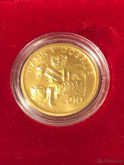 Zlatá mince hamr v Dobřívě - BK - 3